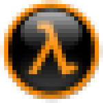 Halflife Pixel Logo